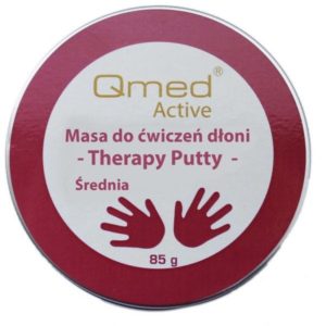 Masa do ćwiczeń dłoni o różnym stopniu oporu Qmed