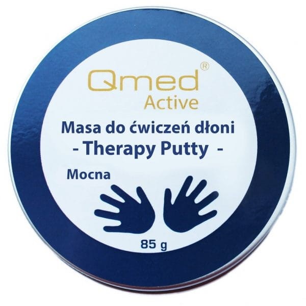 Masa do ćwiczeń dłoni o różnym stopniu oporu Qmed mocna